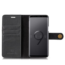 Load image into Gallery viewer, DG.MING for Galaxy S9 Crazy Horse Texture Horizontal Flip Detachable Magnetic Protective Case with Holder &amp; Card Slots &amp; Wallet, Galaxy S9