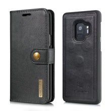 Load image into Gallery viewer, DG.MING for Galaxy S9 Crazy Horse Texture Horizontal Flip Detachable Magnetic Protective Case with Holder &amp; Card Slots &amp; Wallet, Galaxy S9