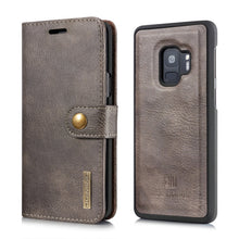 Load image into Gallery viewer, DG.MING for Galaxy S9 Crazy Horse Texture Horizontal Flip Detachable Magnetic Protective Case with Holder &amp; Card Slots &amp; Wallet, Galaxy S9