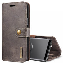 Load image into Gallery viewer, DG.MING for Galaxy S9 Crazy Horse Texture Horizontal Flip Detachable Magnetic Protective Case with Holder &amp; Card Slots &amp; Wallet, Galaxy S9