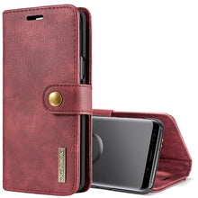 Load image into Gallery viewer, DG.MING for Galaxy S9 Crazy Horse Texture Horizontal Flip Detachable Magnetic Protective Case with Holder &amp; Card Slots &amp; Wallet, Galaxy S9