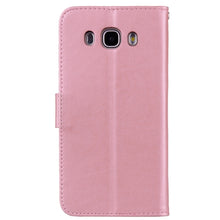 Load image into Gallery viewer, For Galaxy J5 (2016) / J510 Roses Pressed Flowers Pattern Flip Leather Case with Holder &amp; Card Slots &amp; Wallet, For Samsung Galaxy J5 (2016) / J510