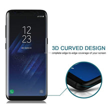 Load image into Gallery viewer, For Galaxy S8+ / G9550 0.3mm 9H Surface Hardness 3D Curved Privacy Anti-glare Full Screen Tempered Glass Screen Protector, For Samsung Galaxy S8+