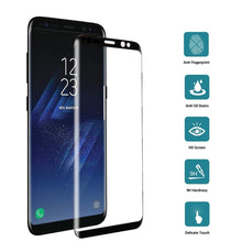 Load image into Gallery viewer, For Galaxy S8+ / G9550 0.3mm 9H Surface Hardness 3D Curved Silk-screen Full Screen Tempered Glass Screen Protector, For Galaxy S8+ / G9550