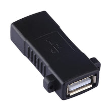 Load image into Gallery viewer, USB 2.0 Female to USB 2.0 Female Connector Extender Converter Adapter, USB 2.0