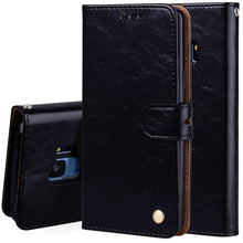Load image into Gallery viewer, For Galaxy S9 Oil Wax Texture Horizontal Flip Leather Case with Holder &amp; Card Slots &amp; Wallet, For Galaxy S9
