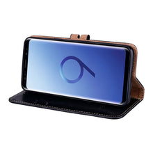 Load image into Gallery viewer, For Galaxy S9 Oil Wax Texture Horizontal Flip Leather Case with Holder &amp; Card Slots &amp; Wallet, For Galaxy S9