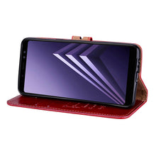 Load image into Gallery viewer, For Galaxy A8 (2018) Business Style Oil Wax Texture Horizontal Flip Leather Case with Holder &amp; Card Slots &amp; Wallet, For Galaxy A8 (2018)
