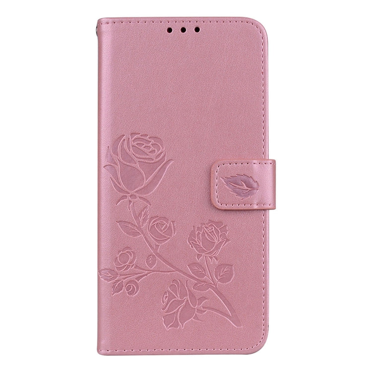 Rose Embossed Horizontal Flip Environmental PU Leather Case with Holder & Card Slots & Wallet for Galaxy S9+