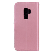 Load image into Gallery viewer, Rose Embossed Horizontal Flip Environmental PU Leather Case with Holder &amp; Card Slots &amp; Wallet for Galaxy S9+