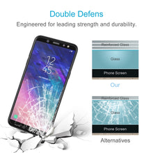 Load image into Gallery viewer, 100 PCS 0.26mm 9H 2.5D Tempered Glass Film for Galaxy A6 (2018)