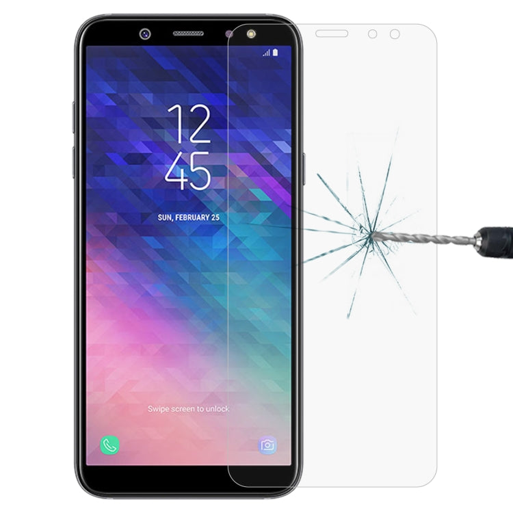 0.26mm 9H 2.5D Tempered Glass Film for Galaxy A6 (2018), For Galaxy A6 (2018)(1pc)
