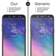 Load image into Gallery viewer, 50 PCS 0.26mm 9H 2.5D Tempered Glass Film for Galaxy A6+ (2018), For Galaxy A6+ (2018)