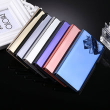 Load image into Gallery viewer, For Galaxy Note 8 Electroplating Mirror Horizontal Flip Leather Case with Sleep / Wake-up &amp; Holder Function, For Galaxy Note 8