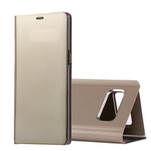 Load image into Gallery viewer, For Galaxy Note 8 Electroplating Mirror Horizontal Flip Leather Case with Sleep / Wake-up &amp; Holder Function, For Galaxy Note 8