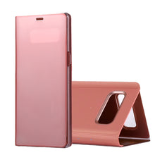 Load image into Gallery viewer, For Galaxy Note 8 Electroplating Mirror Horizontal Flip Leather Case with Sleep / Wake-up &amp; Holder Function, For Galaxy Note 8
