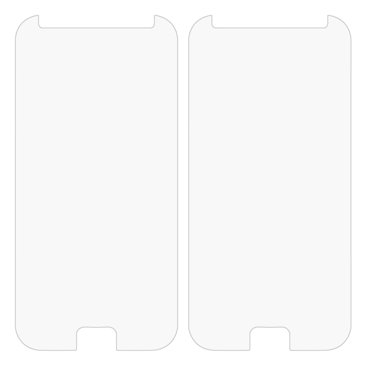 2 PCS for Galaxy A5 (2017) / A520 0.26mm 9H Surface Hardness 2.5D Explosion-proof Tempered Glass Non-full Screen Film