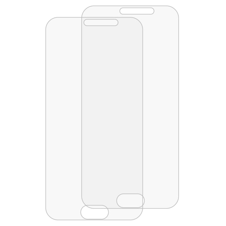 2 PCS 0.26mm 9H 2.5D Arc Edge Tempered Glass Film for Galaxy J7 Pro / J730