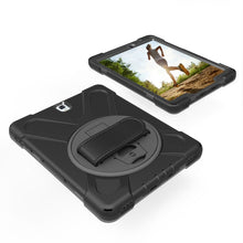 Load image into Gallery viewer, For Galaxy Tab S3 9.7 inch T820 360 Degree Rotation PC + Silicone Protective Case with Holder &amp; Hand-strap, For Galaxy Tab S3 9.7 inch T820