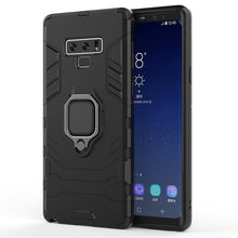 Load image into Gallery viewer, PC + TPU Shockproof Protective Case with Magnetic Ring Holder For Galaxy Note9