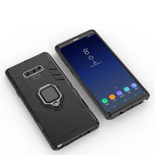 Load image into Gallery viewer, PC + TPU Shockproof Protective Case with Magnetic Ring Holder For Galaxy Note9