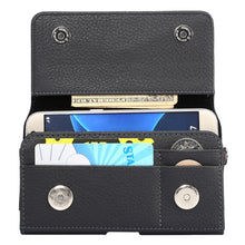 Load image into Gallery viewer, Universal Litchi Texture Vertical Flip Thwartwise PU Leather Case / Waist Bag with Back Splint &amp; Card Slots &amp; 15cm Lanyard for iPhone X  &amp; Galaxy S7 &amp; S6 Edge &amp; S6, Huawei P9 &amp; P9 Lite, Sony Xperia Z5, Xiaomi Redmi 4, Size: 14.6 x 7.8 x 1.8 cm