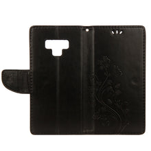 Load image into Gallery viewer, Embossed Butterfly Pattern Horizontal Flip Leather Case with Card Slot &amp; Holder &amp; Wallet &amp; Lanyard For Galaxy Note9, For Galaxy Note9