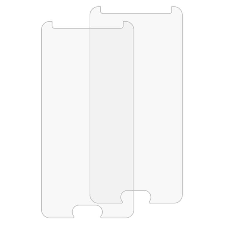 2 PCS For Galaxy A3 (2017) / A320 0.26mm 9H Surface Hardness 2.5D Explosion-proof Tempered Glass Screen Film