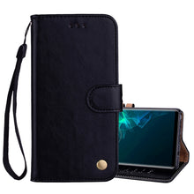Load image into Gallery viewer, Business Style Oil Wax Texture Horizontal Flip Leather Case, with Holder &amp; Card Slots &amp; Wallet For Galaxy Note9, For Galaxy Note9