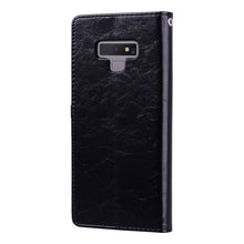 Load image into Gallery viewer, Business Style Oil Wax Texture Horizontal Flip Leather Case, with Holder &amp; Card Slots &amp; Wallet For Galaxy Note9, For Galaxy Note9