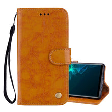 Load image into Gallery viewer, Business Style Oil Wax Texture Horizontal Flip Leather Case, with Holder &amp; Card Slots &amp; Wallet For Galaxy Note9, For Galaxy Note9