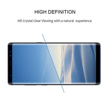Load image into Gallery viewer, 0.3mm 9H Surface Hardness 2.5D Curved Edge Full Screen Full Glue Tempered Glass Film for Galaxy Note8