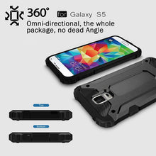 Load image into Gallery viewer, For Galaxy S5 / G900 Tough Armor TPU + PC Combination Case, For Galaxy S5 / G900