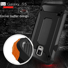 Load image into Gallery viewer, For Galaxy S5 / G900 Tough Armor TPU + PC Combination Case, For Galaxy S5 / G900