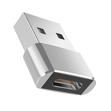 Load image into Gallery viewer, 2 PCS USB-C / Type-C Female to USB 2.0 Male Adapter, Support Charging &amp; Transmission