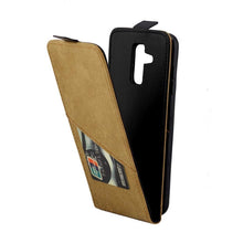Load image into Gallery viewer, Business Style Vertical Flip TPU Leather Case for Samsung Galaxy A6 Plus (2018), with Card Slot, For Samsung Galaxy A6 Plus (2018)