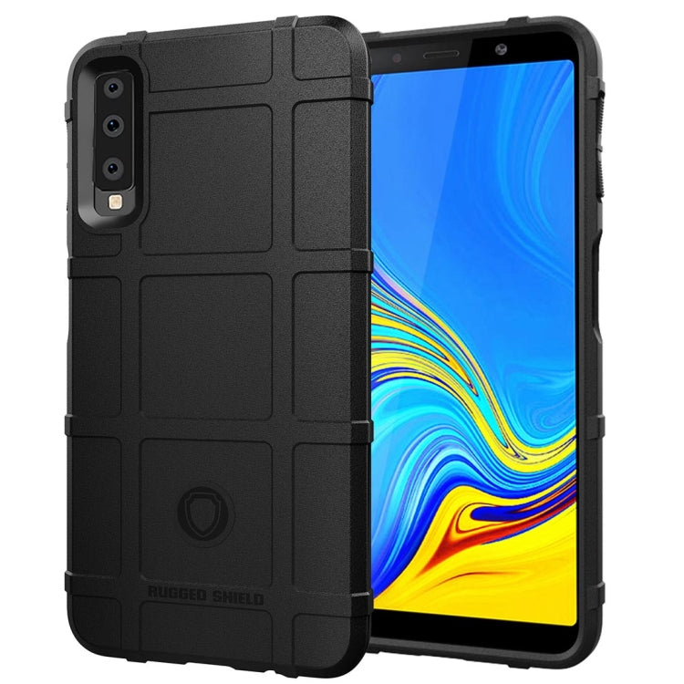 Shockproof Protector Cover Full Coverage Silicone Case for Galaxy A7 2018
