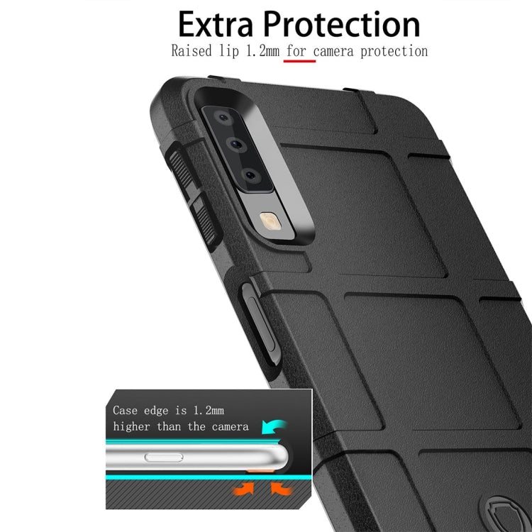Shockproof Protector Cover Full Coverage Silicone Case for Galaxy A7 2018
