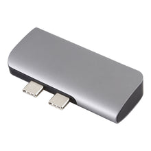 Load image into Gallery viewer, Double USB-C / Type-C to PD Port + USB 3.0 + HDMI Multifunctional Extension HUB Adapter