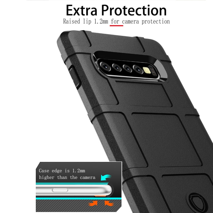 Shockproof Protector Cover Full Coverage Silicone Case for Galaxy S10+