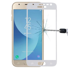Load image into Gallery viewer, For Galaxy J3 (2017) (EU Version) 0.26mm 9H Surface Hardness 2.5D Curved Silk-screen Full Screen Tempered Glass Screen Protector, For Galaxy J3 (2017) (EU Version)