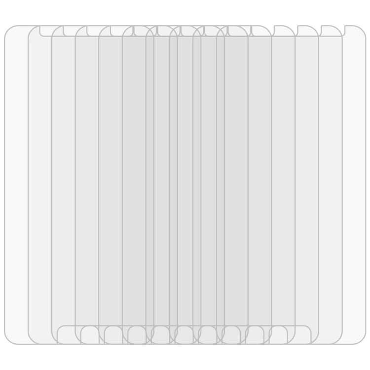 10 PCS For Galaxy J3 (2017) (EU Version) 0.26mm 9H Surface Hardness 2.5D Explosion-proof Non-full Screen Tempered Glass Screen Film