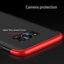 Load image into Gallery viewer, GKK for Galaxy S8 PC Three - paragraph Shield 360 Degrees Full Coverage Protective Case Back Cover
