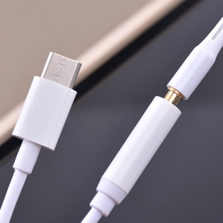 12.5cm USB-C / Type-C Male to 3.5mm Audio Female Adapter Converter