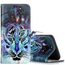 Load image into Gallery viewer, For Galaxy S9+ Gloss Oil Embossed Wolf Pattern Horizontal Flip Leather Case with Holder &amp; Card Slots &amp; Wallet, For Galaxy S9+