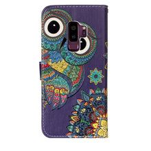 Load image into Gallery viewer, For Galaxy S9+ Gloss Oil Embossed Wolf Pattern Horizontal Flip Leather Case with Holder &amp; Card Slots &amp; Wallet, For Galaxy S9+