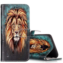 Load image into Gallery viewer, For Galaxy S9+ Gloss Oil Embossed Wolf Pattern Horizontal Flip Leather Case with Holder &amp; Card Slots &amp; Wallet, For Galaxy S9+