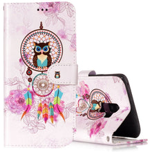 Load image into Gallery viewer, For Galaxy S9+ Gloss Oil Embossed Wolf Pattern Horizontal Flip Leather Case with Holder &amp; Card Slots &amp; Wallet, For Galaxy S9+