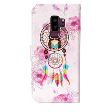 Load image into Gallery viewer, For Galaxy S9+ Gloss Oil Embossed Wolf Pattern Horizontal Flip Leather Case with Holder &amp; Card Slots &amp; Wallet, For Galaxy S9+