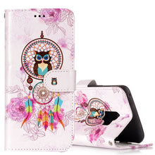 Load image into Gallery viewer, For Galaxy S9 Gloss Oil Embossed Wolf Pattern Horizontal Flip Leather Case with Holder &amp; Card Slots &amp; Wallet, For Galaxy S9